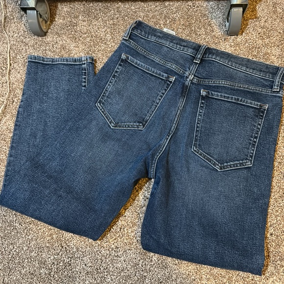 Banana Republic high rise straight 29 / 8. Blue wash - Picture 6 of 7